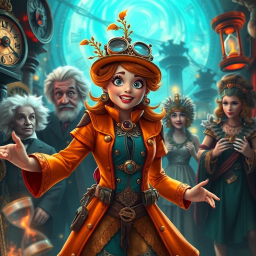 Chrono Clash: Whose Time Is It Anyway? - Text-based game