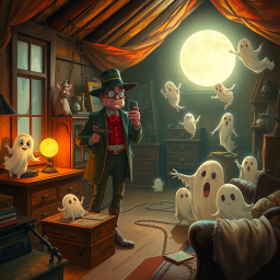 Whose Ghost Is It Anyway? - Text-based game