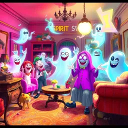 Whose Ghost Is It Anyway? - Text-based game