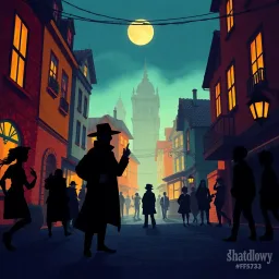 Shadowplay: Whose Shadow Is It Anyway? - Text-based game