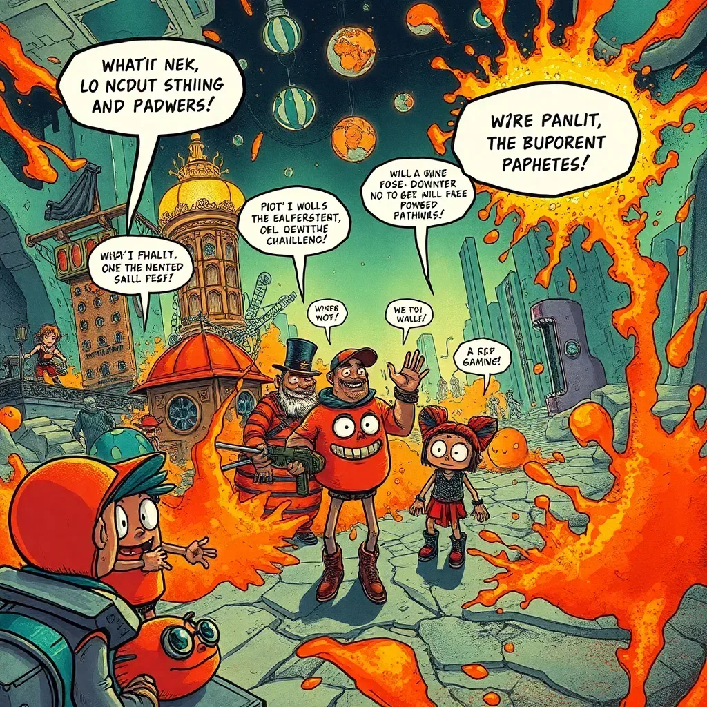 Metamayhem: Whose Adventure is it Anyway?
