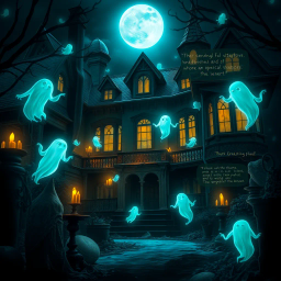 Whose Haunt is This? - Text-based game