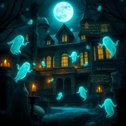 Whose Haunt is This? - Text-based game