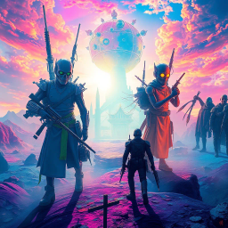 Spectrum Wars: Which Dimension Is It Anyway? - Text-based game