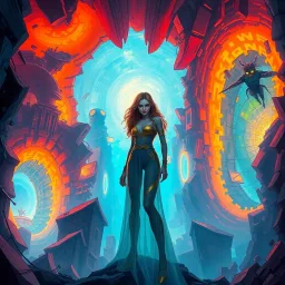 Spectrum War: Which Dimension Is It Anyway? - Text-based game