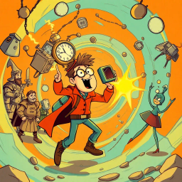 ChronoChaos: Whose Adventure is it Anyway? - Text-based game