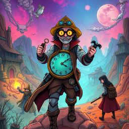 Chronochaos: Whose Time Is It Anyway? - Text-based game