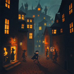 Whose Shadows Are These? - Text-based game