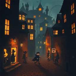 Whose Shadows Are These? - Text-based game
