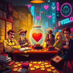 Mystery/Relationships text games