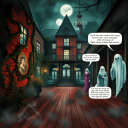 Whose Haunt Is This? - Text-based game