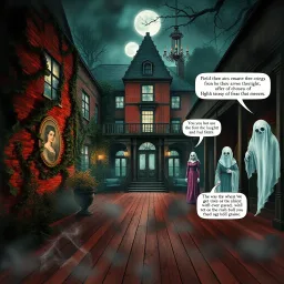 Whose Haunt Is This? - Text-based game