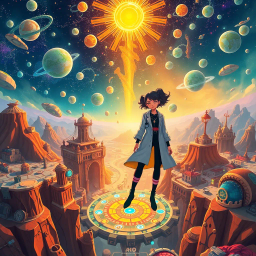 Spectrum Wars: Which Dimension Is It Anyway? - Text-based game