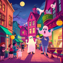 Whose Ghost is it Anyway? - Text-based game