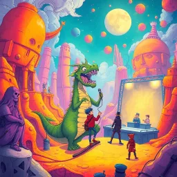 Spectrum Wars: Which Dimension Is It, Anyway? - Text-based game