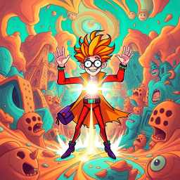 Spectrum Wars: Which Dimension Is It Anyway? - Text-based game
