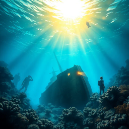 Secrets Beneath the Waves - Text-based game