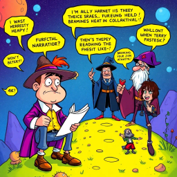 Whose Adventure Is It Anyway? - Text-based game