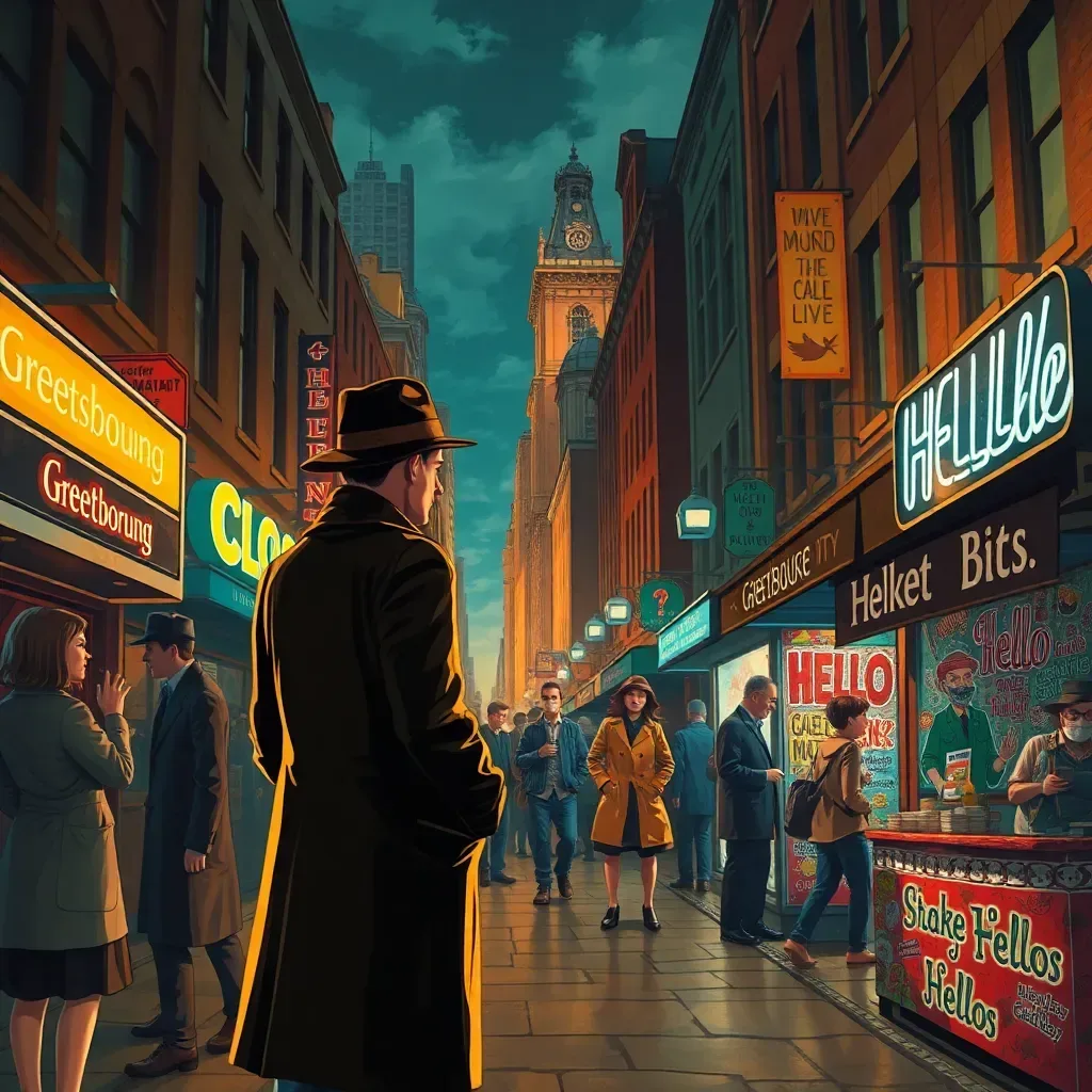 Whodunit: Who Said Hello?