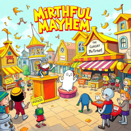 Mirthful Mayhem: Whose Hello Is It Anyway? - Text-based game
