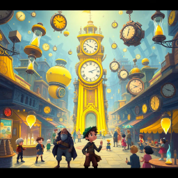ChronoCaper: Whose Time is it Anyway? - Text-based game