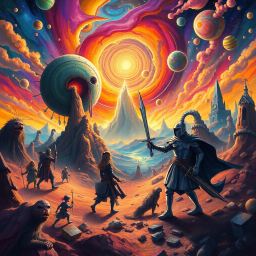 Spectrum Wars: Which Dimension Is It Anyway? - Text-based game