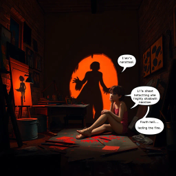 Whose Shadow Is It Anyway? - Text-based game