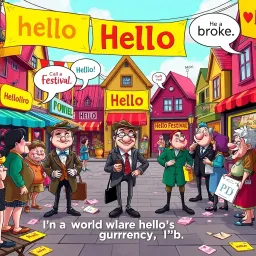 Whose Hello Is It, Anyway? - Text-based game