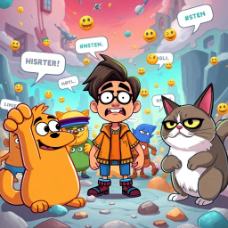 Memeception: Whose Hello Is It Anyway? - Text-based game