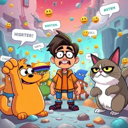 Memeception: Whose Hello Is It Anyway? - Text-based game