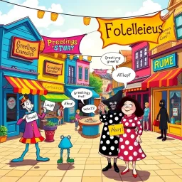 Whose Hello Is It, Anyway? - Text-based game
