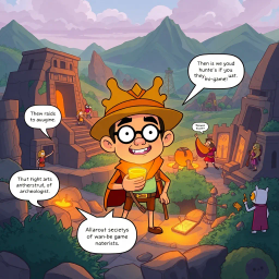 Relic Rumble: Whose Is It Anyway? - Text-based game