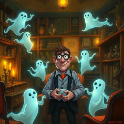 Whose Ghost Is It Anyway? - Text-based game