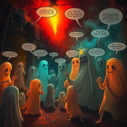 Hello, Whose Ghost is it Anyway? - Text-based game