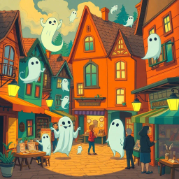 Hello, Whose Ghost Is It Anyway? - Text-based game