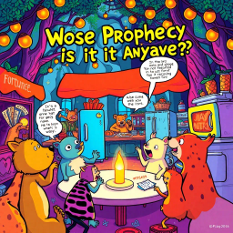 Whose Prophecy Is It Anyway? - Text-based game