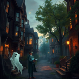 Ghosts of Paterson - Text-based game