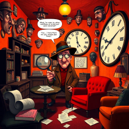 Whose Face Is This, Anyway? - Text-based game