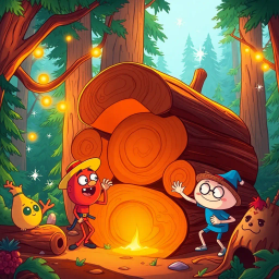 Log Jam: Whose Logs Are These Anyway? - Text-based game