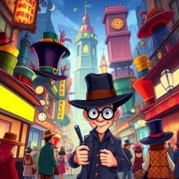 Whose Hat Is It Anyway? - Text-based game