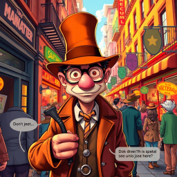 Comedy/Mystery text games