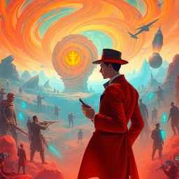 Spectrum Wars: Which Dimension Is It Anyway? - Text-based game