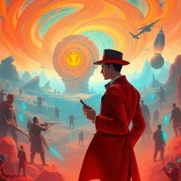 Spectrum Wars: Which Dimension Is It Anyway? - Text-based game