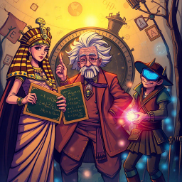 Chrono Crossover: Whose Time Is It Anyway? - Text-based game