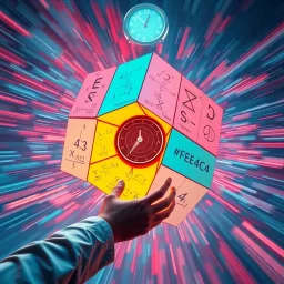 The Spinning Cube Equation Challenge - Text-based game