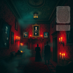 Whose Haunt Is This? - Text-based game