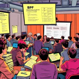 BPF Standardization Adventure - Text-based game