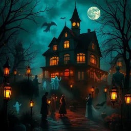 Whose Haunt is This? - Text-based game
