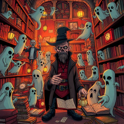 Whose Ghost is it Anyway? - Text-based game