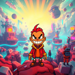 Meta Madness: Whose Adventure Is It Anyway? - Text-based game